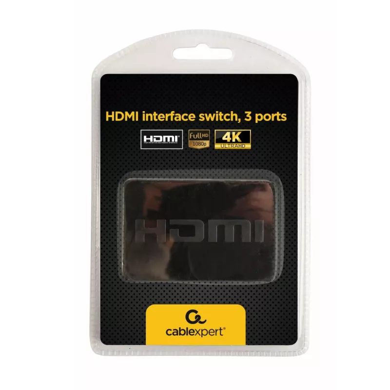 GEMBIRD przełącznik interfejsu HDMI, 3 porty