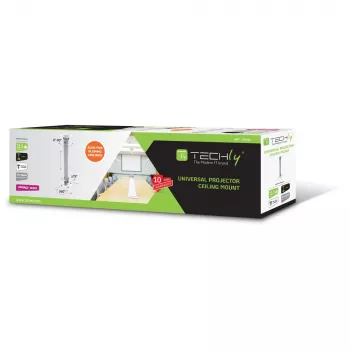 Techly Przedłużenie wspornika sufitowego do projektora 545-900 mm srebrny ICA-PM 18M