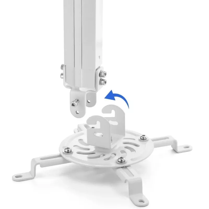 Techly Przedłużenie wspornika sufitowego do projektora 545-900 mm srebrny ICA-PM 18M