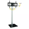 Techly ICA-TR11 TV mount/stand 177.8 cm (70 inch) Czarny, srebrny