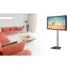Techly ICA-TR11 TV mount/stand 177.8 cm (70 inch) Czarny, srebrny