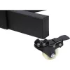 Techly Trolley Floor Stand LCD/LED/Plasma 23 inch-55 inch, 58.4 cm (23 inch), 139.7 cm (55 inch), 50 x 50 mm, 400 x 400 mm, -15 - 15°, Czarny