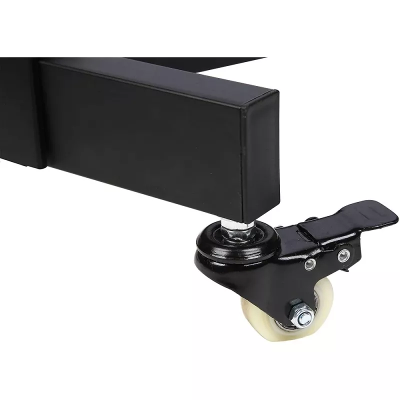 Techly Trolley Floor Stand LCD/LED/Plasma 23 inch-55 inch, 58.4 cm (23 inch), 139.7 cm (55 inch), 50 x 50 mm, 400 x 400 mm, -15 - 15°, Czarny