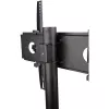 Techly Trolley Floor Stand LCD/LED/Plasma 23 inch-55 inch, 58.4 cm (23 inch), 139.7 cm (55 inch), 50 x 50 mm, 400 x 400 mm, -15 - 15°, Czarny