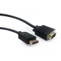 adapter kablowya GEMBIRD DisplayPort na VGA 2,0 m, czarny