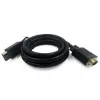 adapter kablowya GEMBIRD DisplayPort na VGA 2,0 m, czarny