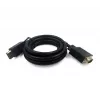 adapter kablowya GEMBIRD DisplayPort na VGA 2,0 m, czarny