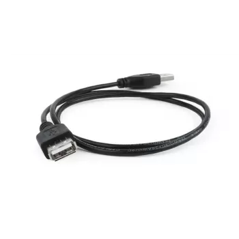 GEMBIRD Kabel przedłużający USB 2.0, 0,75 m - Czarny
