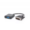 Kabel przejściówka wideo Gembird DVI-D (męski) do VGA (żeński) 0.2 m, czarny