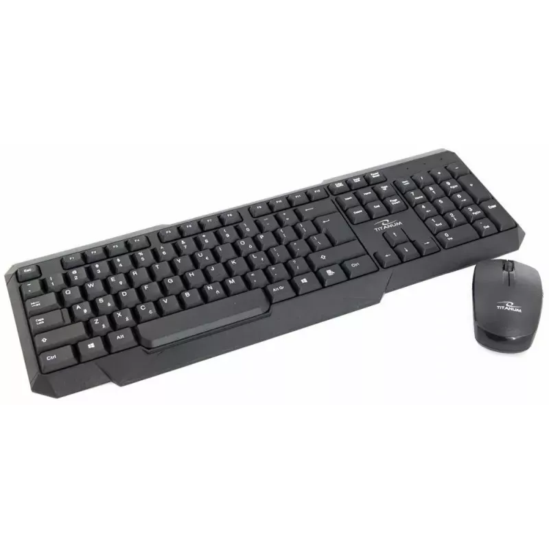 Titanum Memphis TK108 zestaw klawiatura i mysz USB, czarny