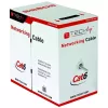 Kabel sieciowy TECHLY Kat.6 U/UTP CCA 305 m, 23 AWG, 250 MHz, szary