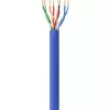Kabel sieciowy TECHLY Cat6 U/UTP ITP6-CCA-305-BL, 305 m, 23 AWG solid, 250 MHz, niebieski, płaszcz PVC