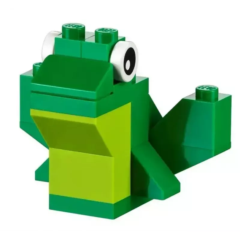 Zestaw konstrukcyjny LEGO Classic 10698 — 790 elementów, wielokolorowy, 33 kolory, zawiera zielone płyty bazowe i akcesoria