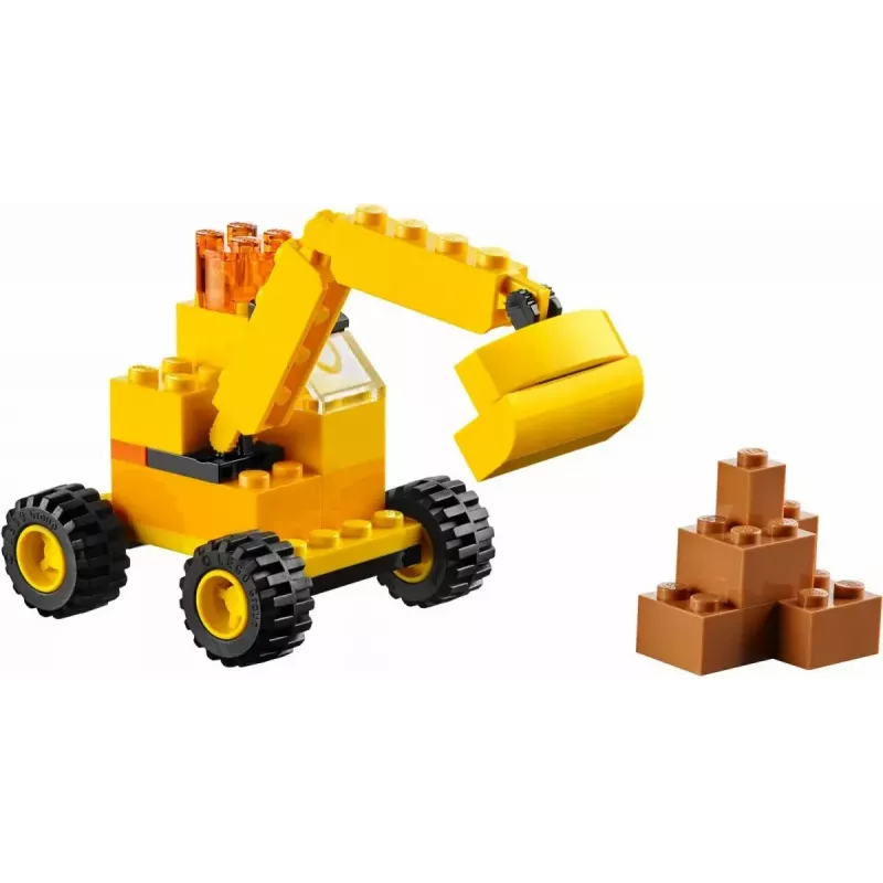 Zestaw konstrukcyjny LEGO Classic 10698 — 790 elementów, wielokolorowy, 33 kolory, zawiera zielone płyty bazowe i akcesoria