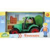 Lena Truckies Traktor, Traktor, 2 lata, Plastik, Czarny, Zielony