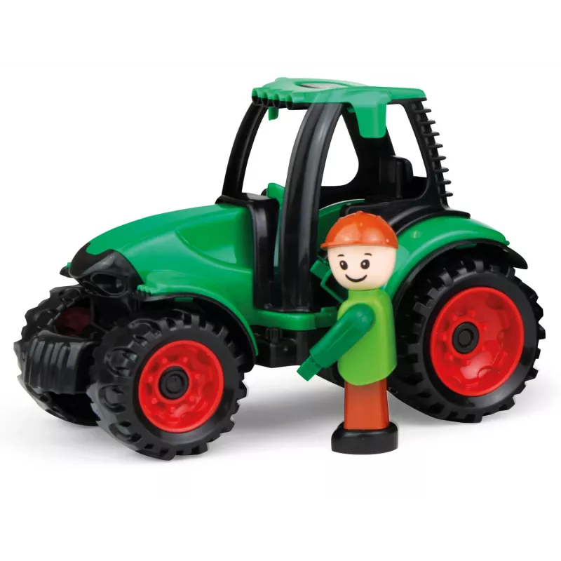 Lena Truckies Traktor, Traktor, 2 lata, Plastik, Czarny, Zielony