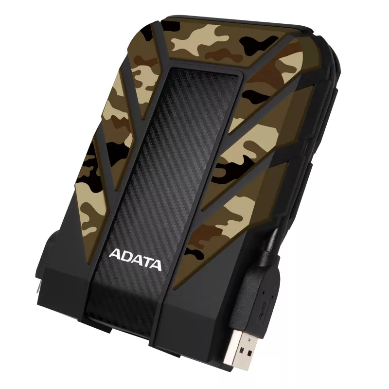 Zewnętrzny dysk HDD ADATA HD710M Pro 2 TB USB 3.2 Gen 1 (USB Type-A / Micro-USB B) kamuflaż, odporny na wstrząsy