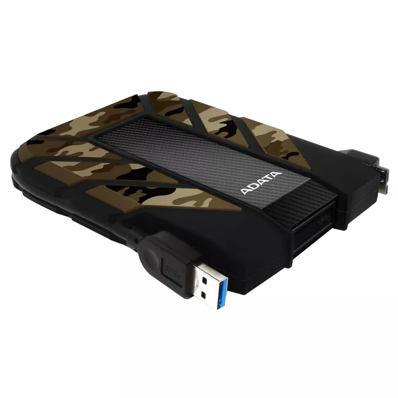 Zewnętrzny dysk HDD ADATA HD710M Pro 2 TB USB 3.2 Gen 1 (USB Type-A / Micro-USB B) kamuflaż, odporny na wstrząsy