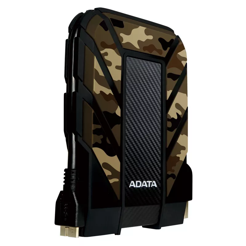 Zewnętrzny dysk HDD ADATA HD710M Pro 2 TB USB 3.2 Gen 1 (USB Type-A / Micro-USB B) kamuflaż, odporny na wstrząsy