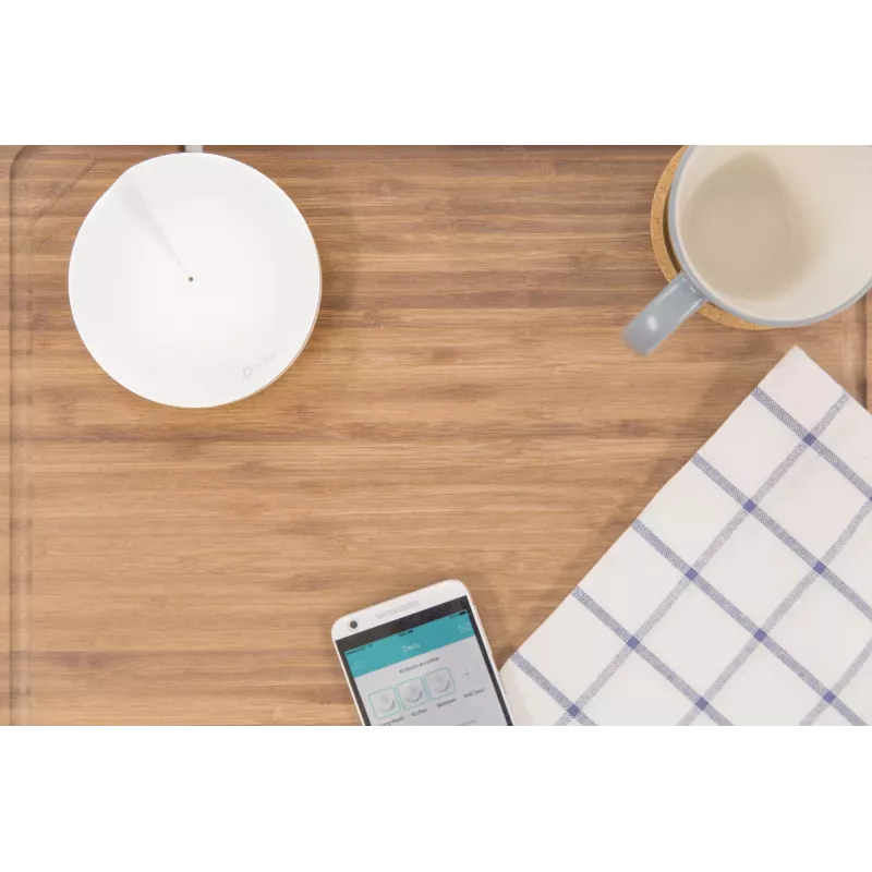 TP-Link AC1300 Deco Whole Home Mesh Wi-Fi System, Biały, Wewnętrzna, Router mesh, Dwuzakresowy (2,4 GHz / 5 GHz), Wi-Fi 5 (802.11ac), 1267 Mbit/s