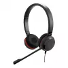 Jabra Evolve 20SE MS Stereo, przewodowy, biuro/centrum telefoniczne, 150 - 7000 Hz, 132 g, słuchawki, czarny