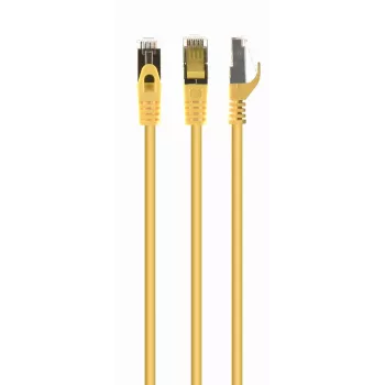 GEMBIRD kabel krosowy - CAT6A - S/FTP - LSZH - 25 cm - Żółty