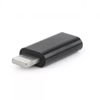 Gembird A-USB-CF8PM-01 adapter złącza USB type-C 8-pin na iPhone Czarny