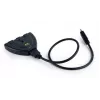 Koncentrator interfejsu HDMI Gembird DSW-HDMI-35 — 3 porty, HDMI, kabel 0,5 m, czarny