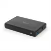 GEMBIRD Obudowa zewnętrzna USB 3.0 3,5 cala - Czarna