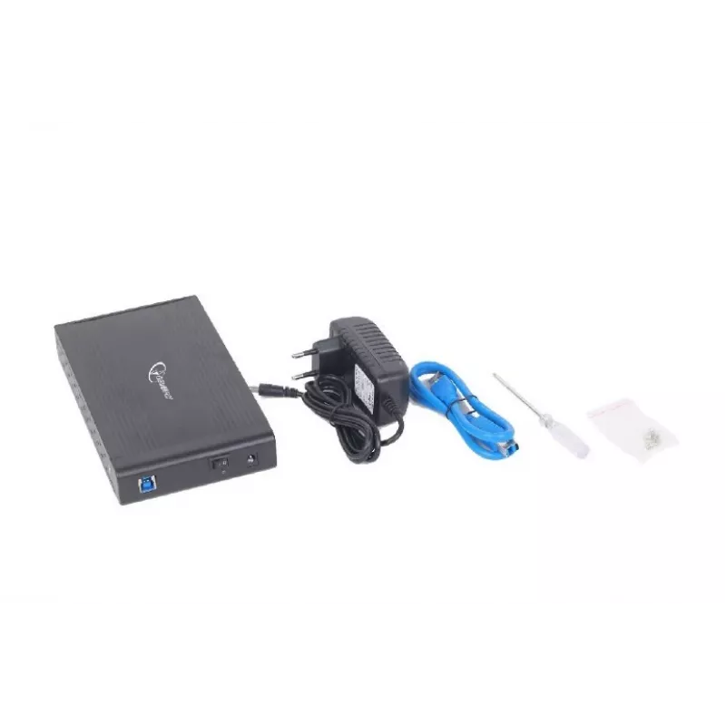 GEMBIRD Obudowa zewnętrzna USB 3.0 3,5 cala - Czarna