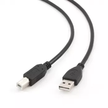 Kabel GEMBIRD USB 2.0 Typ-A do USB Typ-B 1 m, czarny
