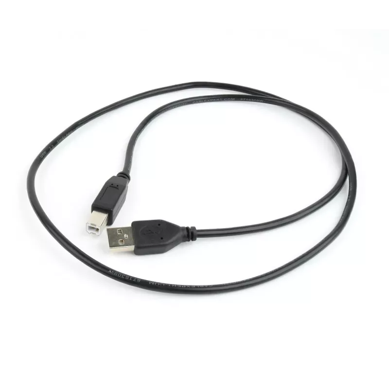 Kabel GEMBIRD USB 2.0 Typ-A do USB Typ-B 1 m, czarny