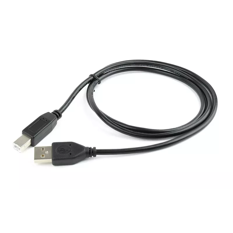 Kabel GEMBIRD USB 2.0 Typ-A do USB Typ-B 1 m, czarny