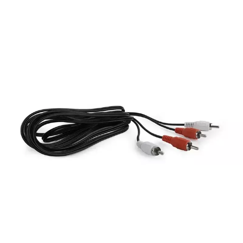 Kabel audio Gembird CCA-2R2R-6 1,8 m 2 x RCA czarny