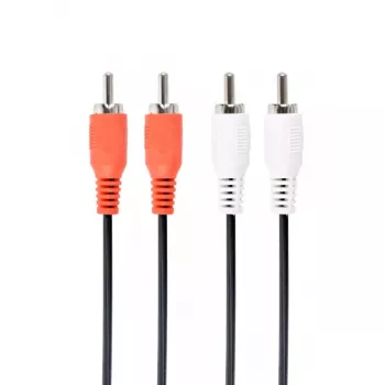 Kabel audio Gembird CCA-2R2R-6 1,8 m 2 x RCA czarny