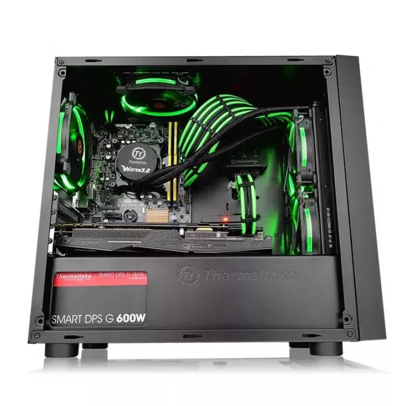 Obudowa PC Thermaltake Versa H18 Micro Tower Czarna