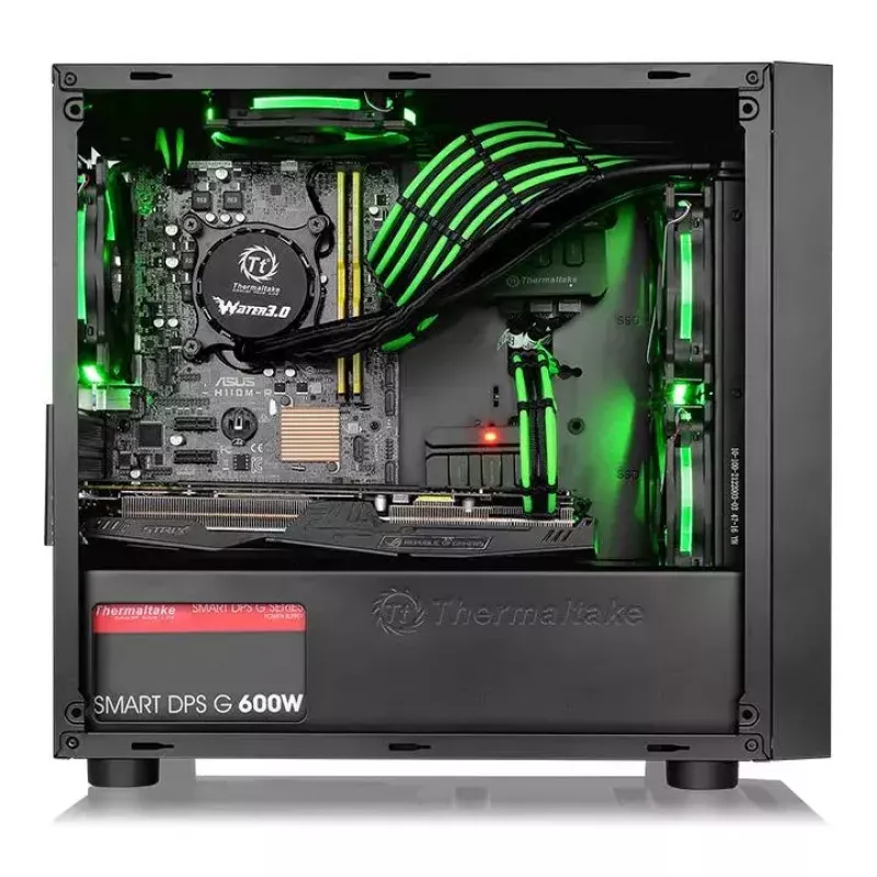 Obudowa PC Thermaltake Versa H18 Micro Tower Czarna