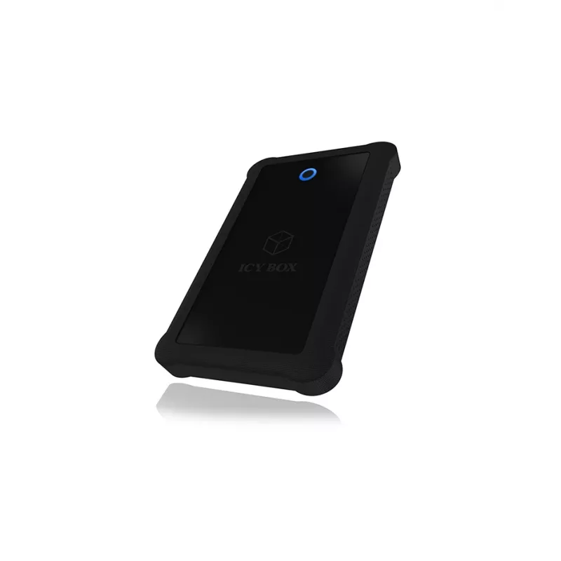 ICY BOX IB-233U3-B Obudowa HDD/SSD Czarna 2.5 cala