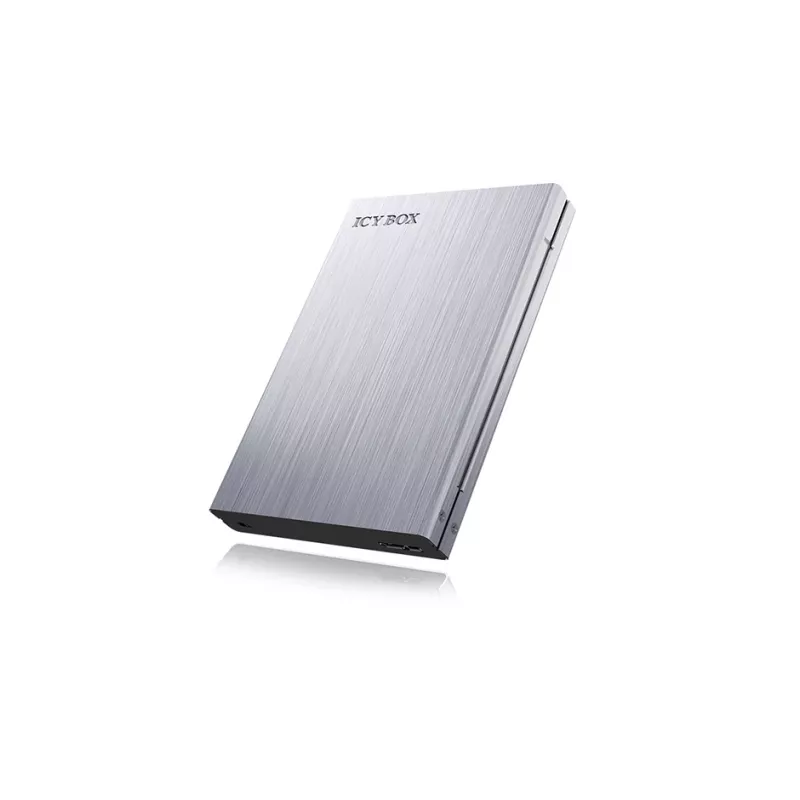 ICY BOX IB-241WP obudowa na dysk HDD/SSD Antracytowa, srebrna 2,5 cala
