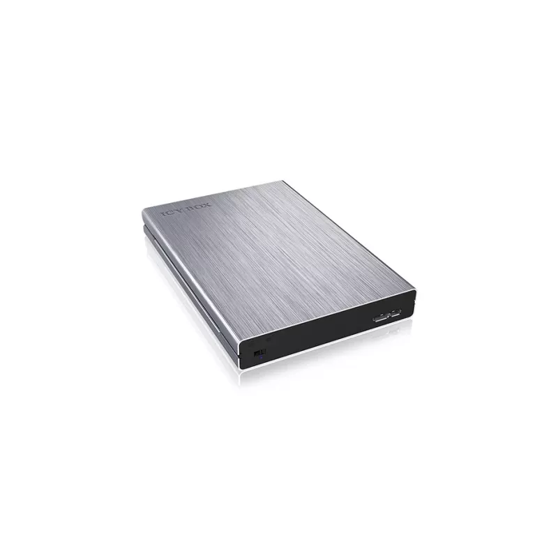 ICY BOX IB-241WP obudowa na dysk HDD/SSD Antracytowa, srebrna 2,5 cala