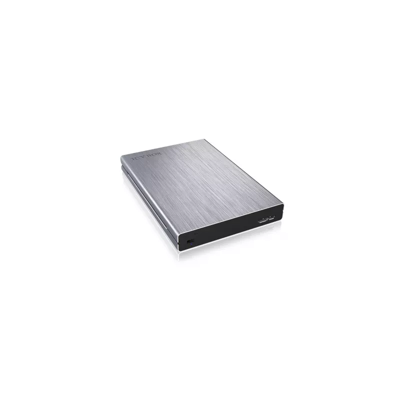 ICY BOX IB-241WP obudowa na dysk HDD/SSD Antracytowa, srebrna 2,5 cala