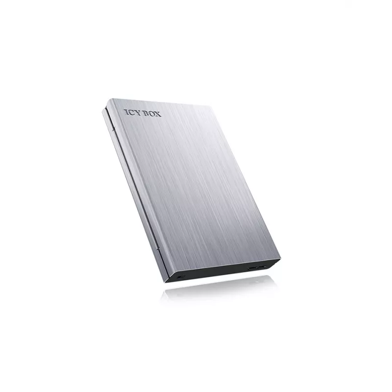 ICY BOX IB-241WP obudowa na dysk HDD/SSD Antracytowa, srebrna 2,5 cala