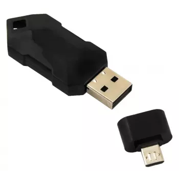Bezprzewodowy kontroler gier ESPERANZA EGG112K 2,4 GHz do PC i PS3, odbiornik USB, czarny, 12 przycisków, analogowe gałki