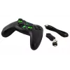 Bezprzewodowy kontroler gier ESPERANZA EGG112K 2,4 GHz do PC i PS3, odbiornik USB, czarny, 12 przycisków, analogowe gałki