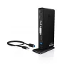 ICY BOX IB-DK2241AC Przewodowy USB 3.2 Gen 1 (3.1 Gen 1) Type-A Czarny