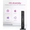 ICY BOX IB-DK2241AC Przewodowy USB 3.2 Gen 1 (3.1 Gen 1) Type-A Czarny