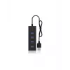 ICY BOX IB-HUB1409-U3 USB 3.2 Gen 1 (3.1 Gen 1) Type-A 5000 Mbit/s Czarny