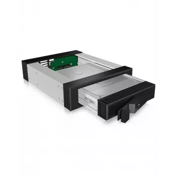 ICY BOX IB-129SSK-B 13,3 cm (5,25 cala) Panel przedni Czarny