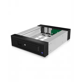 ICY BOX IB-129SSK-B 13,3 cm (5,25 cala) Panel przedni Czarny