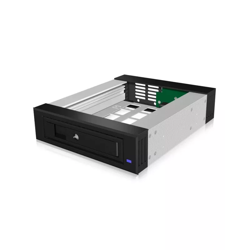 ICY BOX IB-129SSK-B 13,3 cm (5,25 cala) Panel przedni Czarny